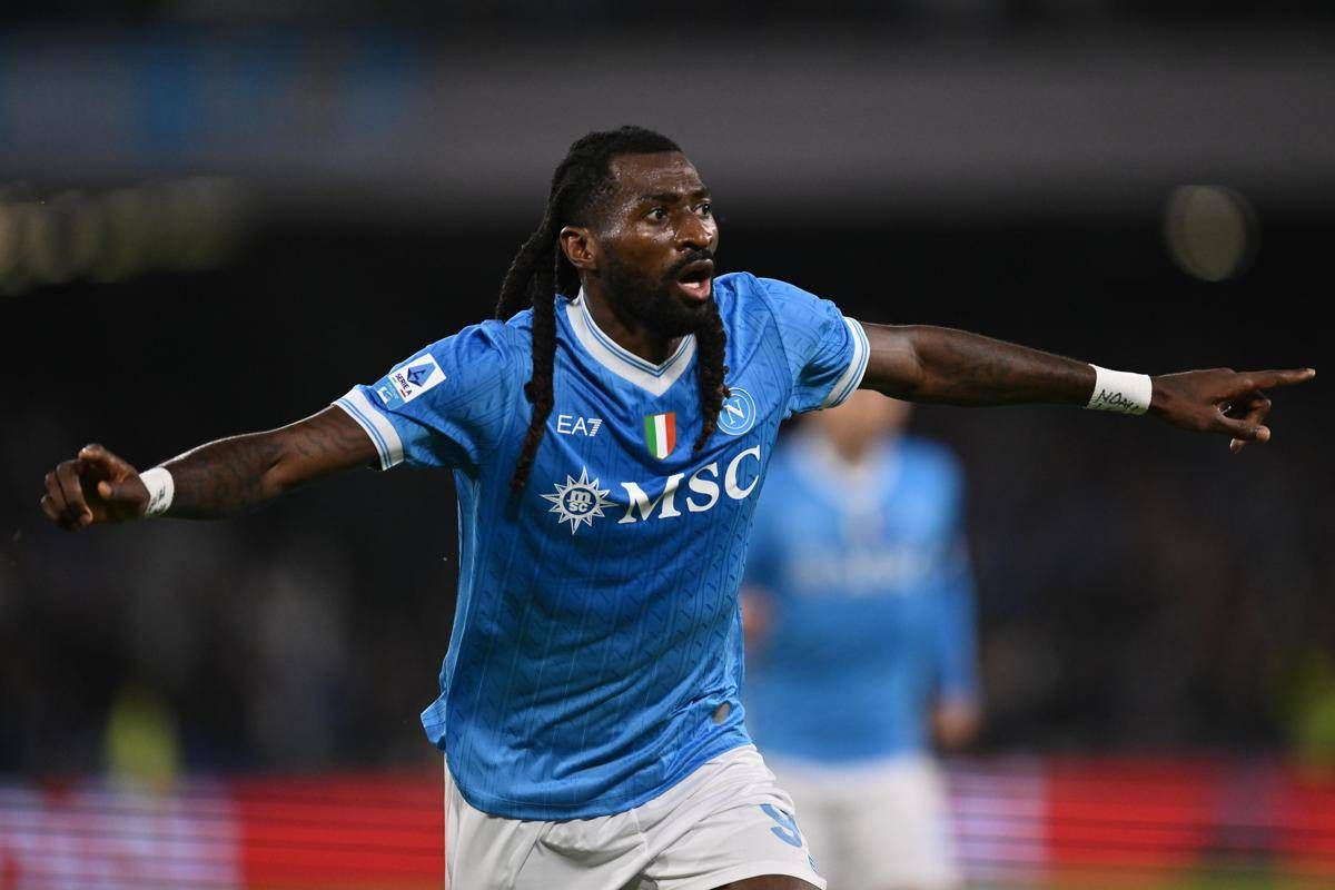 Napoli infortunio per Anguissa quando torna in campo