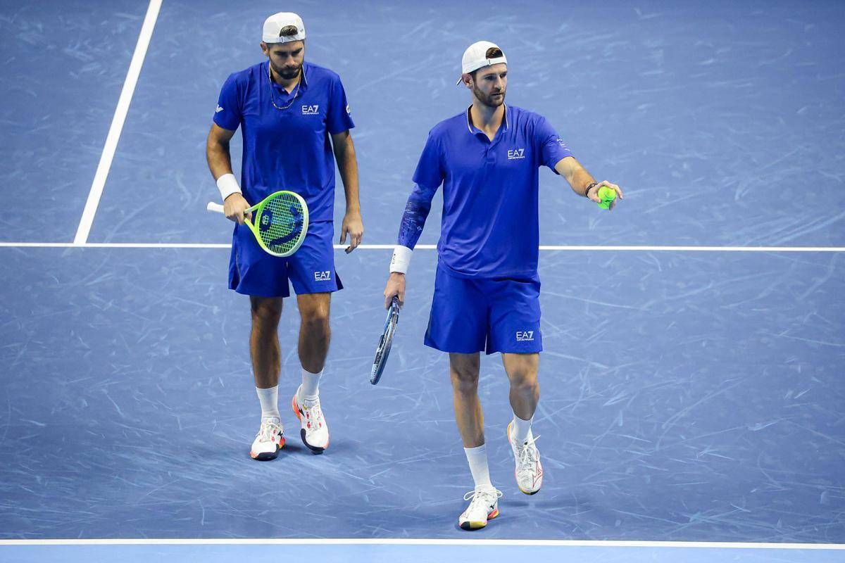Atp Finals Bolelli e Vavassori eliminati in semifinale del doppio