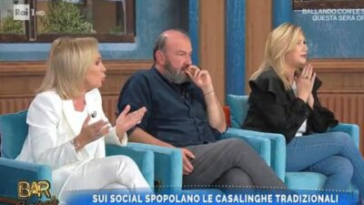 Bortone Lambertucci duello a Bar Centrale Ce lhai con me