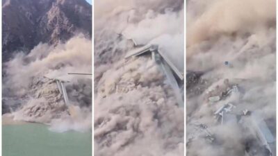 Cina crolla un ponte di 758 metri. Era stato inaugurato da pochi mesi