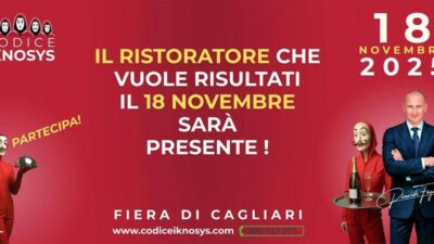 Codice Iknosys torna a Cagliari levento di formazione per il mondo della ristorazione