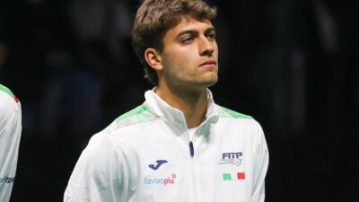 Coppa Davis Cobolli si emoziona Giorno piu bello della mia vita. Poi canta in diretta