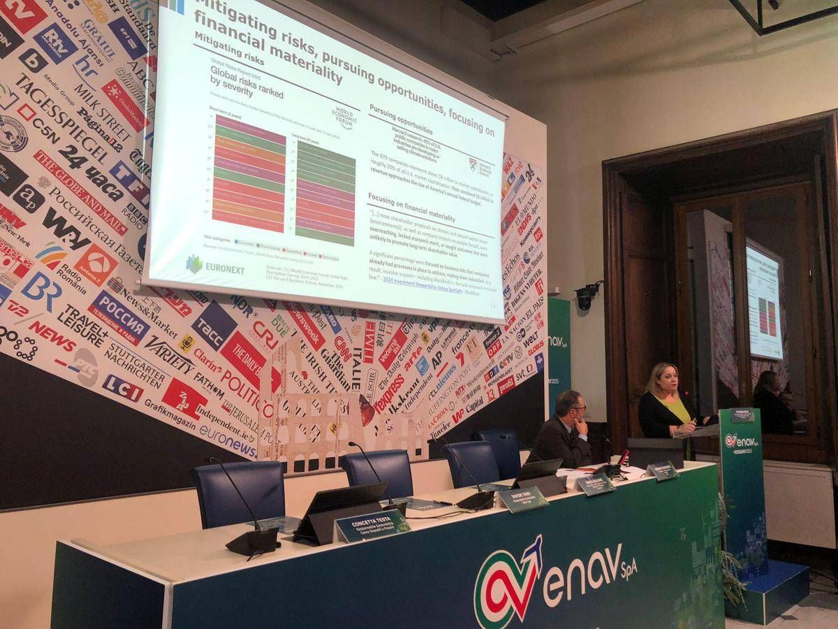 Enav in Esg Day focus su sostenibilita che crea valore
