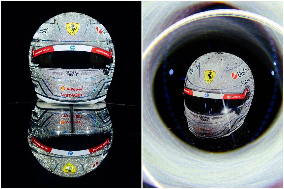 Hamilton casco speciale e. splendente a Las Vegas