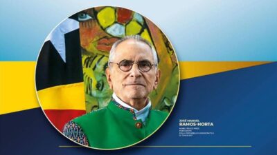 Il presidente di Timor Est Jose Ramos Horta venerdi alla Link di Roma