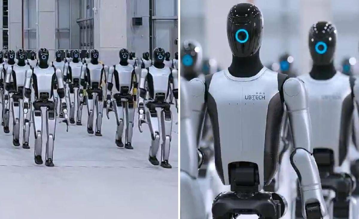 Il primo esercito di robot lannuncio dalla Cina
