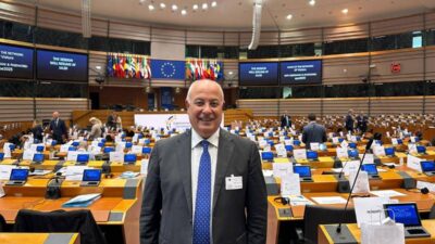 Klaus Algieri al Parlamento Europeo delle Imprese La sostenibilita parte dai territori