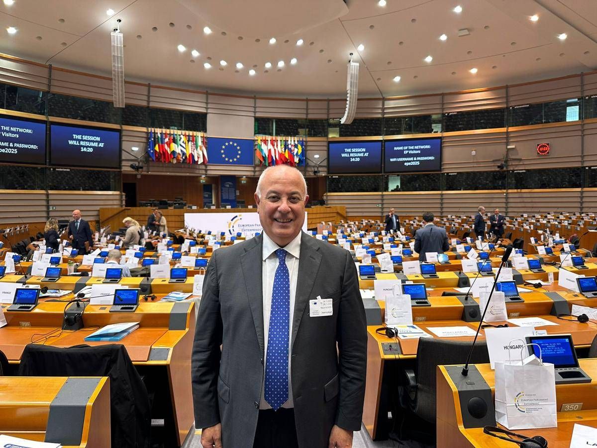 Klaus Algieri al Parlamento Europeo delle Imprese La sostenibilita parte dai territori