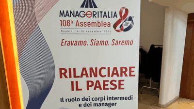 Manageritalia Ricostruire fiducia e rilanciare la crescita del Paese e la sfida del nostro tempo
