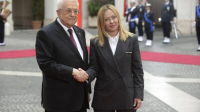 Meloni riceve Abu Mazen Consolidare cessate fuoco e avviare ricostruzione Gaza