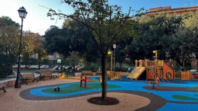 Municipio I Roma inaugurata nuova area giochi di piazza Santa Maria Liberatrice