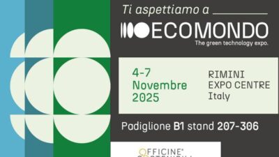 Officine Sostenibili ad Ecomondo tra novita tecniche ed eventi