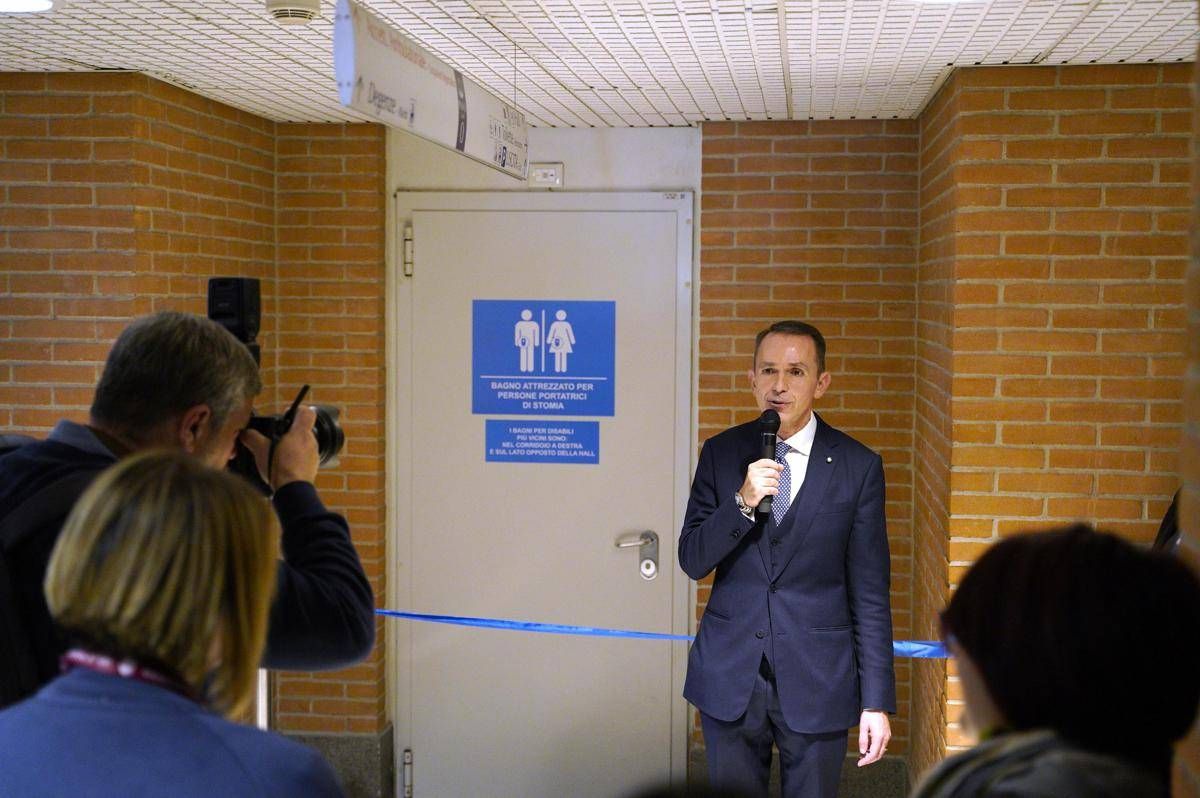 Persone stomizzate al policlinico Campus Bio Medico nuovo bagno dedicato