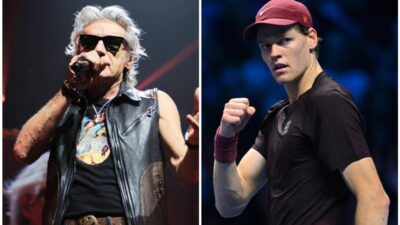 Sinner Ligabue incontro rock alle Atp Finals labbraccio tra Jannik e Luciano