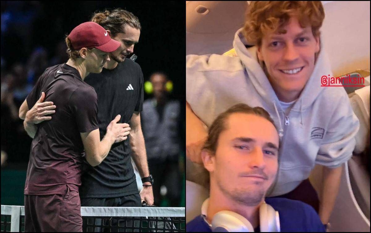 Sinner vacanze alle Maldive e selfie con. Zverev