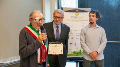 Sostenibilita a Cresco Award premiato Bergolo microcomune green