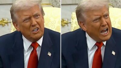 Trump risposte di fuoco alle giornaliste su Epstein tra zitta maialina e sei pessima