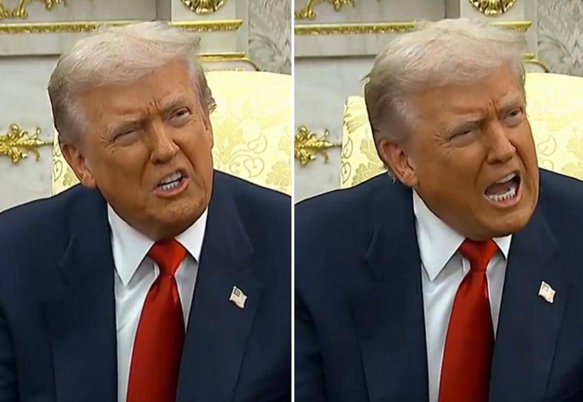 Trump risposte di fuoco alle giornaliste su Epstein tra zitta maialina e sei pessima