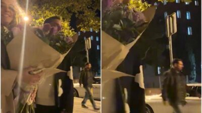 Una coppia si bacia a Barcellona e spunta. Messi