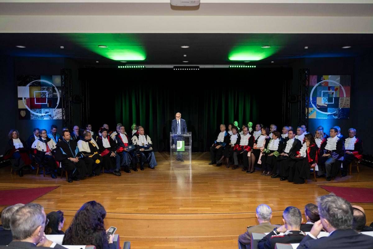 Universita 43esimo anno accademico Tor Vergata Levialdi Ghiron Futuro nella comunita