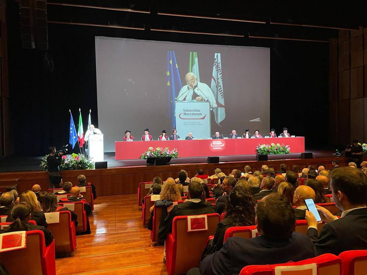 Universitas Mercatorum inaugura anno accademico 2025 2026
