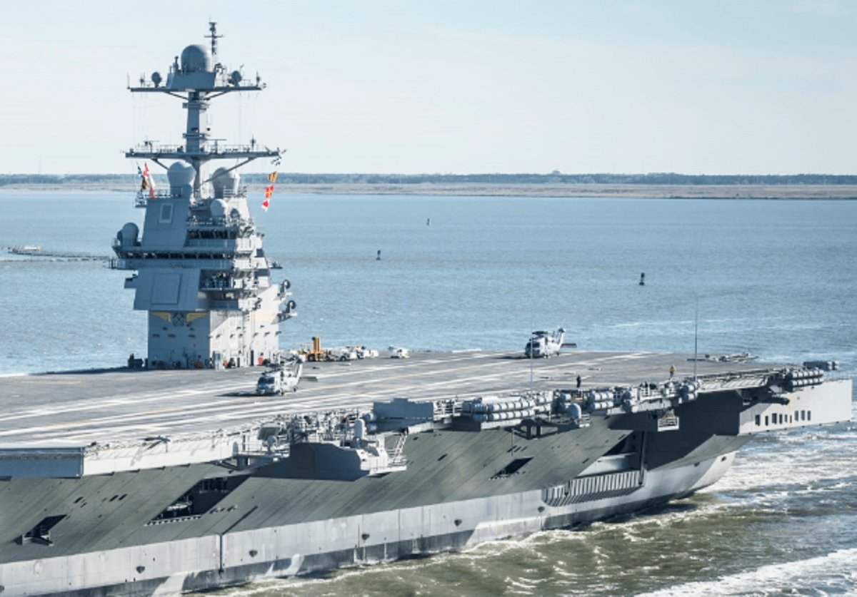 Venezuela Usa pronti allattacco Portaerei Ford nei Caraibi Trump So cosa fare