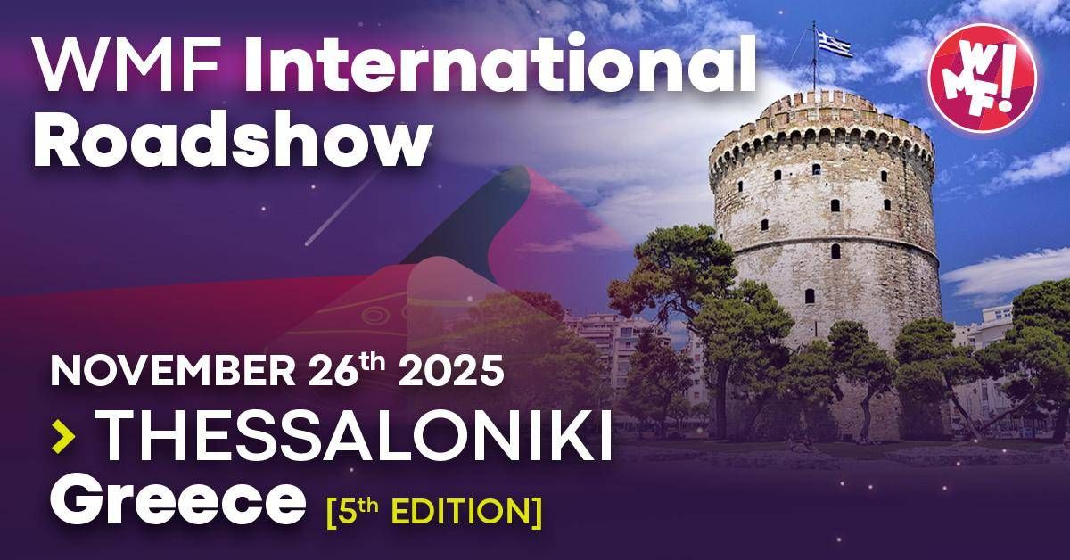 WMF International Roadshow16 startup greche in gara a Salonicco per un posto al We Make Future 2026